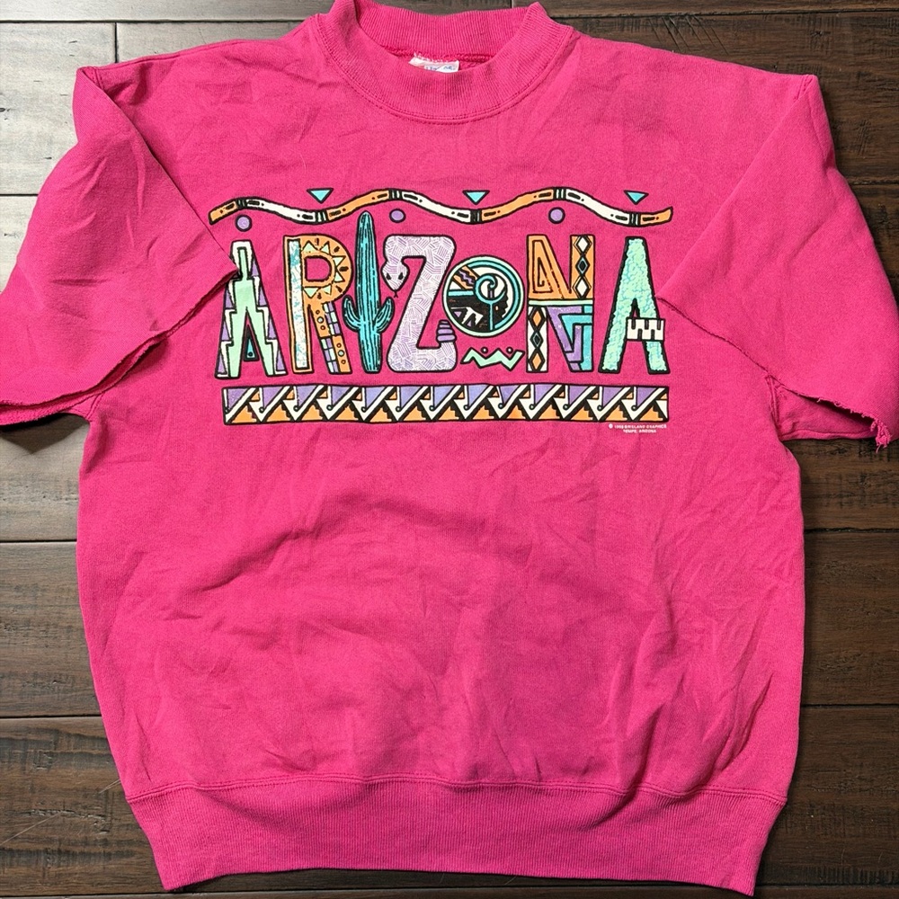 Hanes Bold Pink Activewear Arizona Sweatshirt